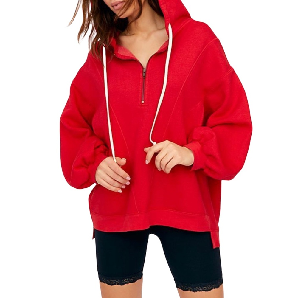 Free People | Oversized High Road Hooded Pullover